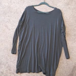 Julie Billiart Long Gray top